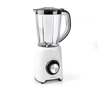 Nedis Stand Blender | 800 W | 1.5 l | Plastic | 2-Speed Setting | Black / White