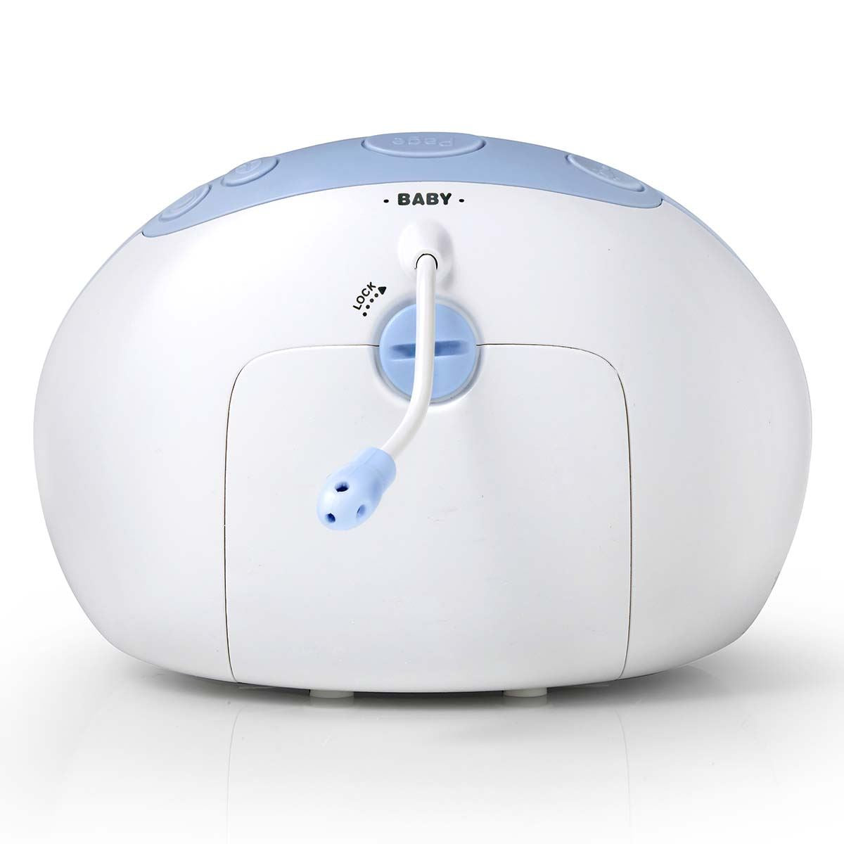 Alecto DBX-88 ECO | Baby Monitor | Full Eco DECT |Digital Display | Wireless Receiver | White/Blue