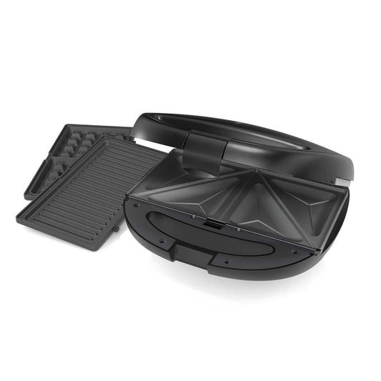 MELISSA Series Sandwich Maker | 3 Plate Set | 850W | Black