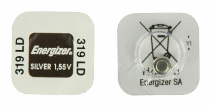 Energizer EN319P1 | Silver-Oxide Battery SR64 | 1.55 V DC | 22.5 mAh | 1-Pack | Watch | Silver