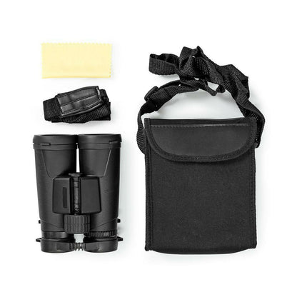 Nedis Binocular | Magnification: 10 x | Objective lens diameter: 42 mm | Field of view: 96 m | Travel bag included | Black