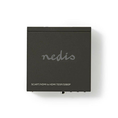 Nedis HDMI™ Converter | SCART Female | HDMI™ Output / 1x 3.5 mm sound out / 1x Digital Audio | 1-way | 1080p | 1.65 Gbps | Aluminium | Anthracite