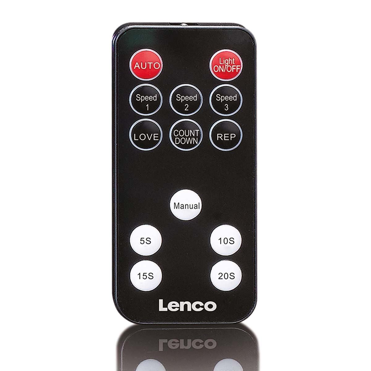Lenco LFM-220BK | 2-in-1 Party Machine | Dual-matrix RGB Lighting | Fog Machine