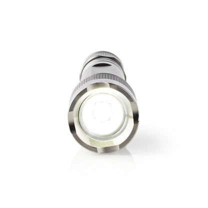 Nedis LED Torch | Battery Powered | 4,5 V | 3 W | 2x AA | Batteries included | Rated luminous flux: 150 lm | Light range: 120 m | Beam angle: 46.1 ° | 10000 Switching Cycles