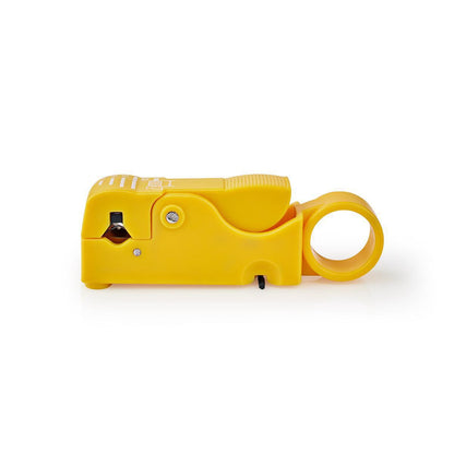 Nedis CSGG49510YE | Cable Stripping Plier | Stripping Tool | PVC / Steel | Black / Yellow