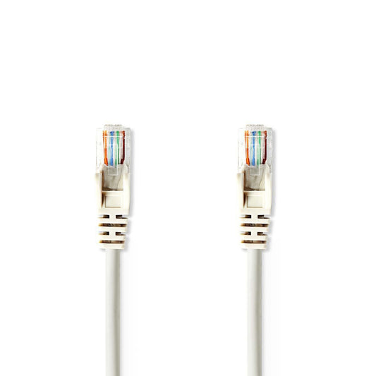 Nedis CAT5e Network Cable | U/UTP | RJ45 Male | RJ45 Male | 5.00 m | Round | PVC | Grey | Envelope