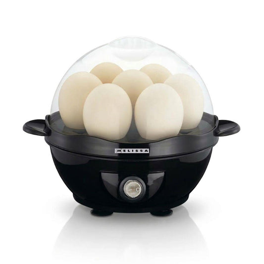 MELISSA Egg boiler | 7 Eggs | 360w | Transparent button | Black
