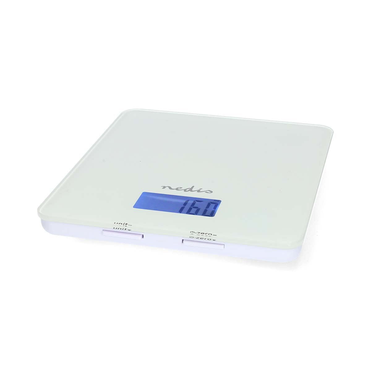 Nedis SmartLife Kitchen Scale | Bluetooth® | Glass / Plastic | White
