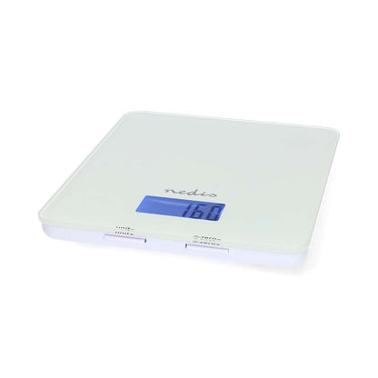 Nedis SmartLife Kitchen Scale | Bluetooth® | Glass / Plastic | White