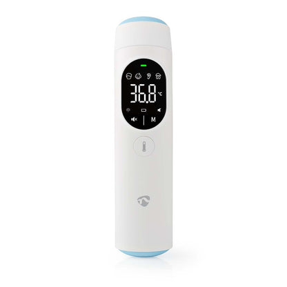 Nedis SmartLife Infrared Thermometer | LED Display | Ear / Forehead | White