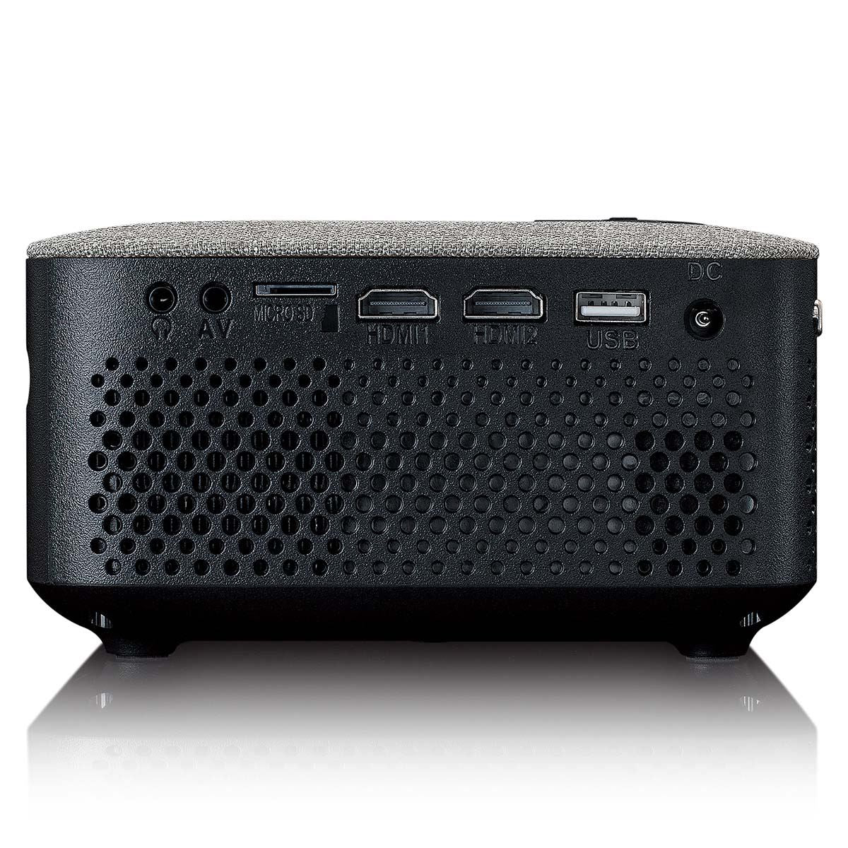 Lenco HD 720P LCD Projector with Bluetooth Grey