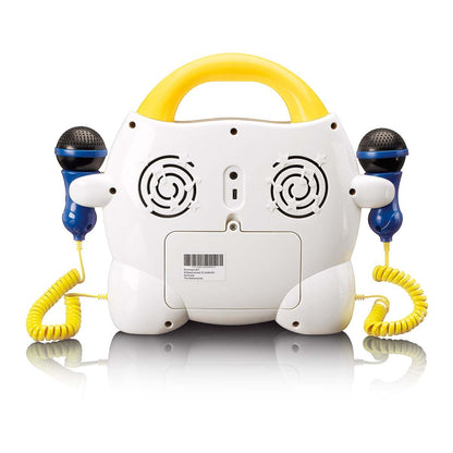 Lenco KCD-011KIDS | Kids Portable CD Player / Karaoke Machine | Bluetooth Speaker | with 2 Microphones
