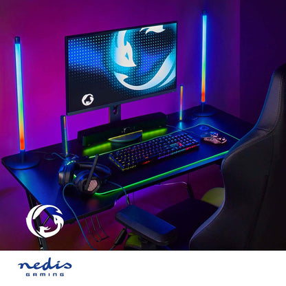 Nedis Gaming Light | RGB | Battery Powered | Used for: Desktop / Notebook | Black