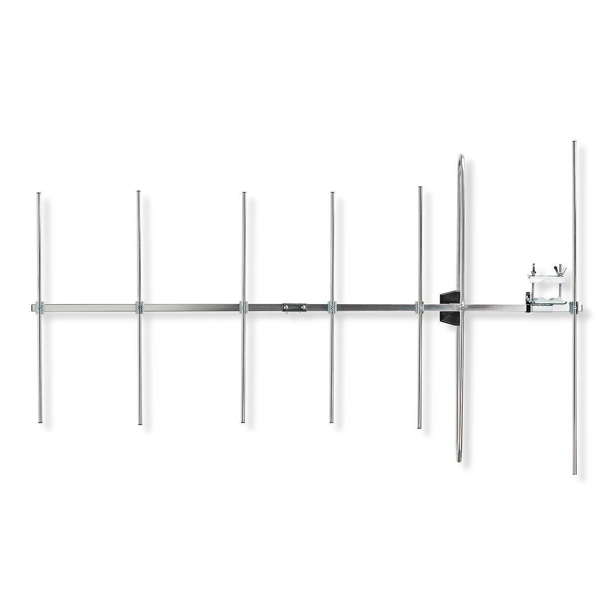 Nedis Outdoor Antenna | VHF | Reception range: ≥50 km | Gain: 13 dB | 75 Ohm | Antenna length: 1348 mm | Aluminium