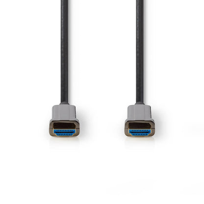 Nedis Active Optical Ultra High Speed HDMI™ Cable with Ethernet | HDMI™ Connector | HDMI™ Connector | 8K@60Hz | 48 Gbps | 30.0 m | Round | PVC | Black | Gift Box