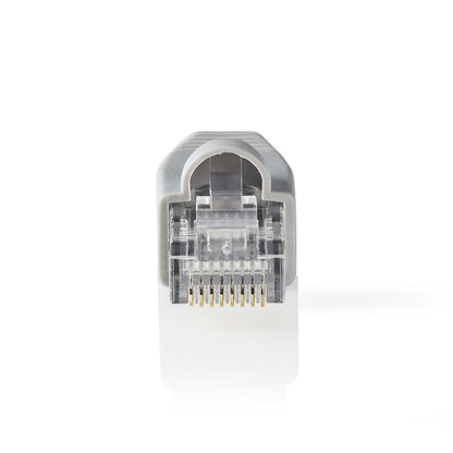 Nedis RJ45 Connector | Male | Solid UTP CAT6 | Straight | Gold Plated | 10 pcs | PVC | Grey | Box