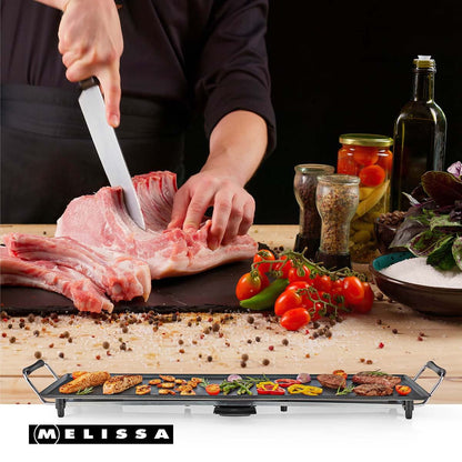 MELISSA Teppanyaki Large Table Grill | Baking surface ( L x W ): 90 x 23 cm | 5 Heat Settings