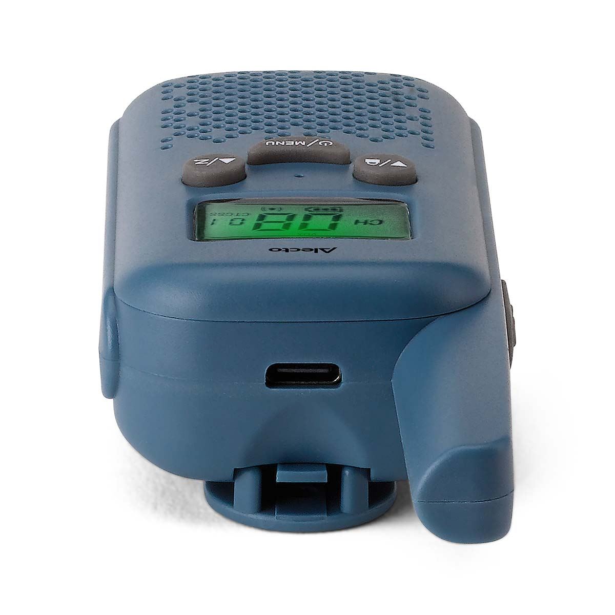 Alecto FR10BU | Walkie-Talkie Set | 2 Handsets | Up to 6 km | Frequency channels: 8 | PTT / VOX | 24 h standby | Blue