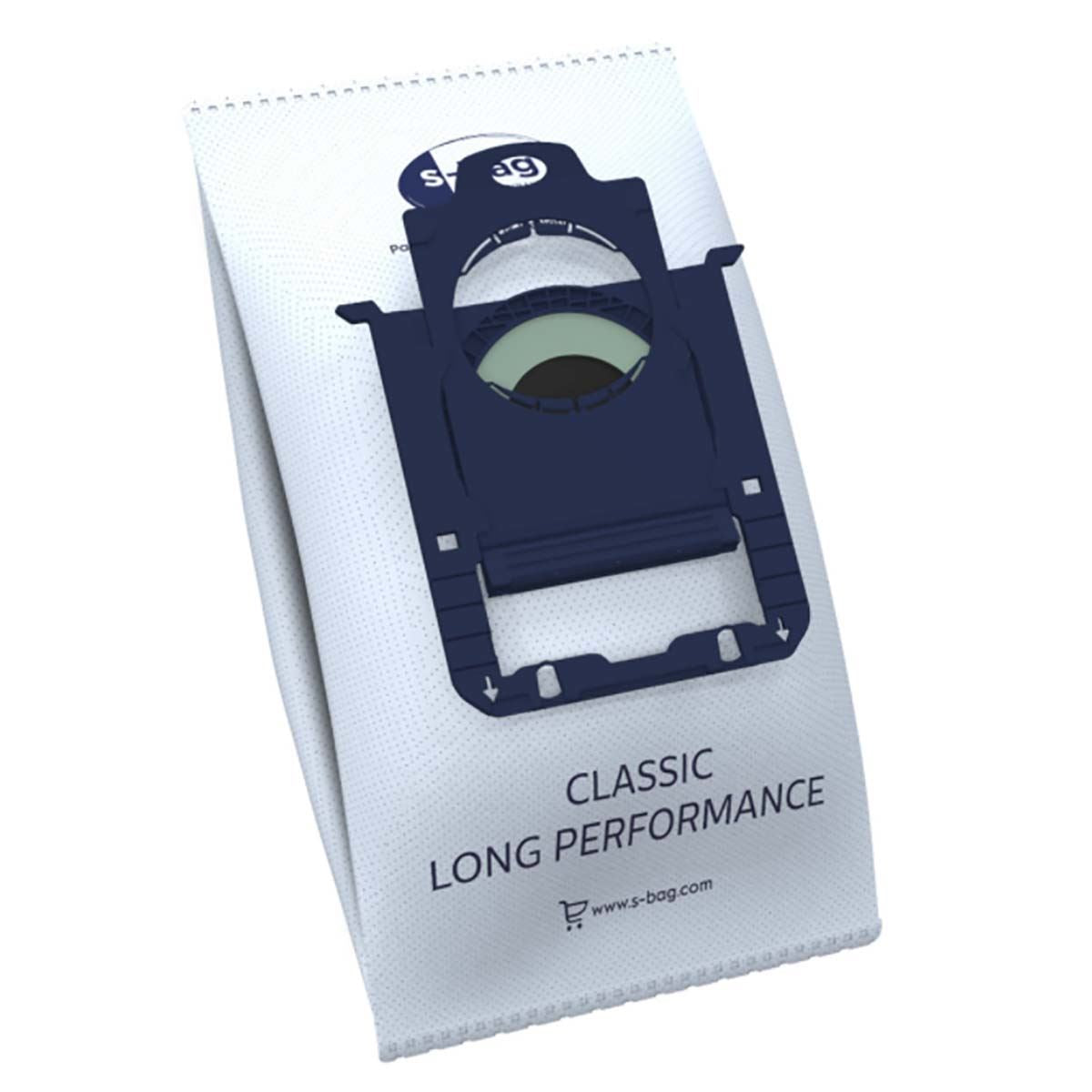 Electrolux E201S s-bag Vacuum Cleaner Bag Classic Long Performance 4 pcs