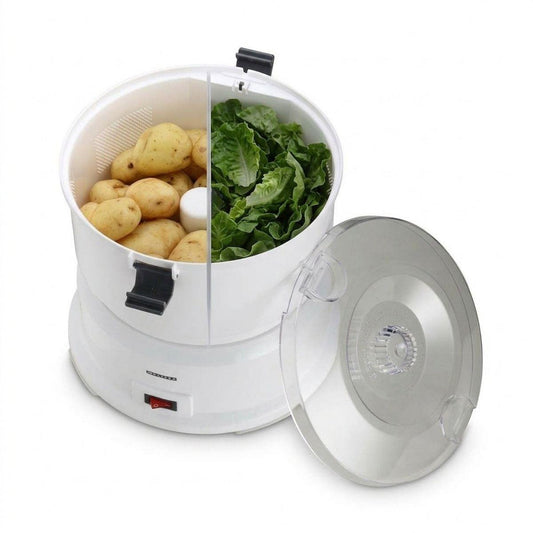 MELISSA 85W Electric Potato Peeler Machine | With Salad Spinner |1kg | with Container