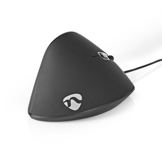 Nedis Wired Mouse | DPI: 1200 / 1800 / 2400 / 3600 dpi | Adjustable DPI | Number of buttons: 6 | Programmable buttons | Right-Handed | 1.60 m