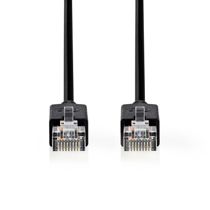 Nedis CAT5e Network Cable | U/UTP | RJ45 Male | RJ45 Male | 15.0 m | Round | LSZH | Anthracite | Window Box