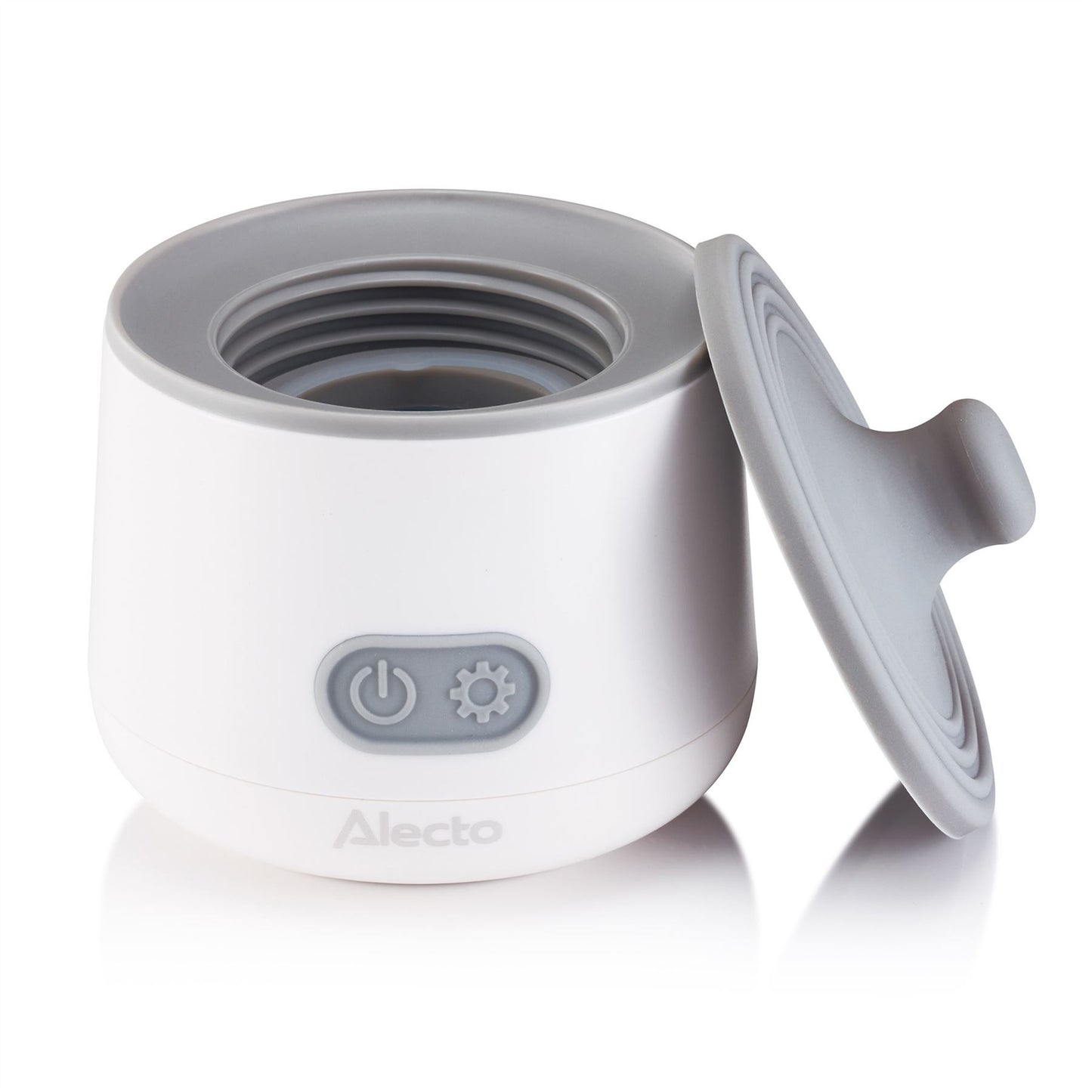Alecto BW1000 | Portable Baby Bottle Warmer | Travel and On-the-Go Use | Compatible with most Baby Bottles - White