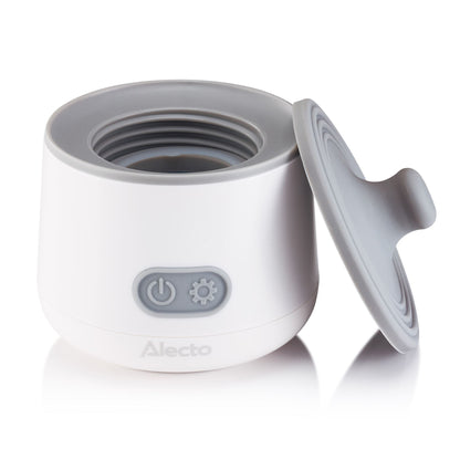 Alecto BW1000 | Portable Baby Bottle Warmer | Travel and On-the-Go Use | Compatible with most Baby Bottles - White