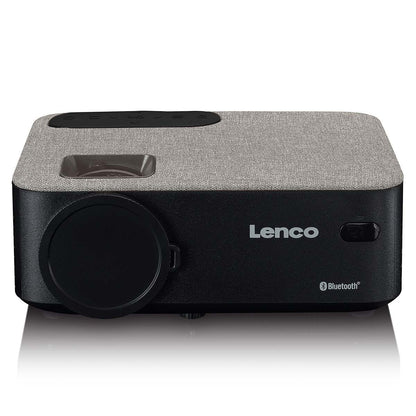 Lenco HD 720P LCD Projector with Bluetooth Grey