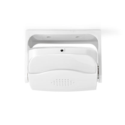 Nedis Motion Detection Alarm | Battery Powered | 3x AAA/LR03 | 80 dB | Detector range: 1.10 m | Detector angle: 10 ° | Ceiling / Wall | White