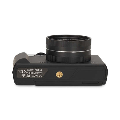 Nedis PCAM2570BK | Digital Photo Camera | Flip Screen | 75 MPixel | 5K@15fps | 16 MP | Black