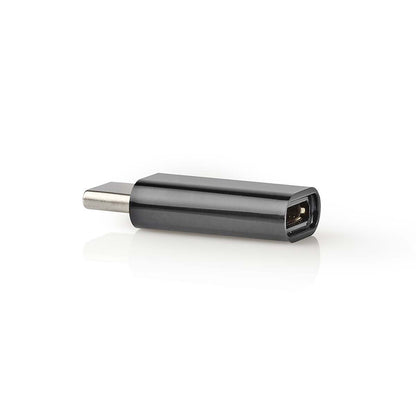 Nedis USB-C™ Adapter | USB 2.0 | USB-C™ Male | USB Micro-B Female | 480 Mbps | Round | Gold Plated | Anthracite | Box