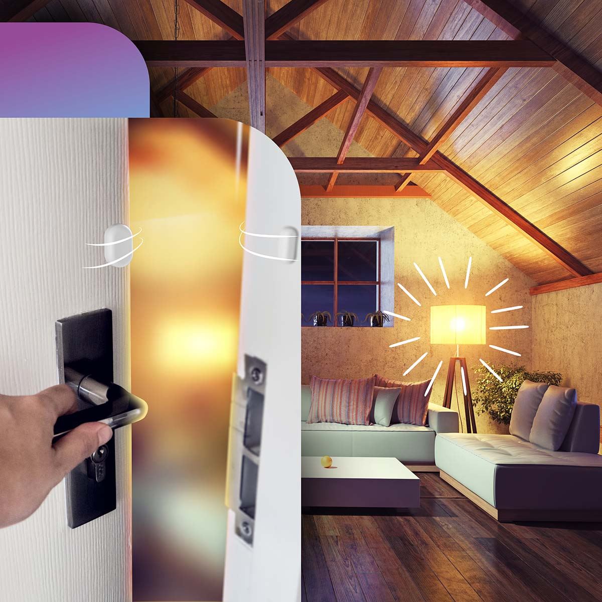 Alecto / Tuya SMART-DOOR10 Smart Zigbee Door/Window contact Sensor