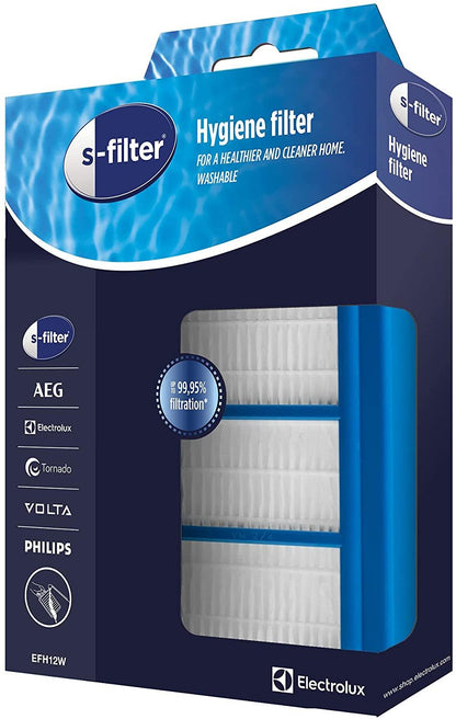 Electrolux EFH12W s-filter® vacuum cleaner Hygiene Filter™ washable filter
