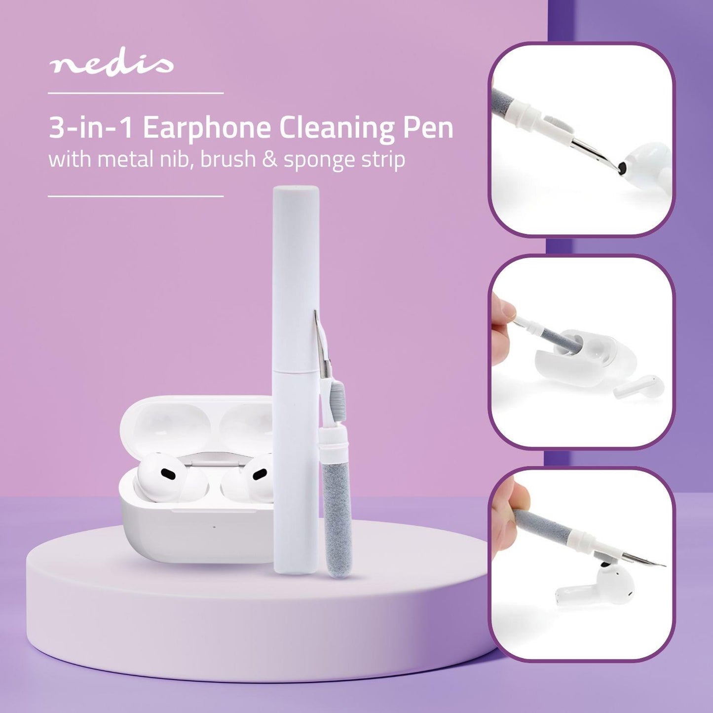 Nedis Cleaning Kit | Earphones