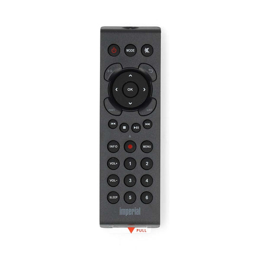 Imperial Remote Control DABMAN i160/i170/i310CD/i410BTi510BT/i560CDschwarz with Eject Symbol