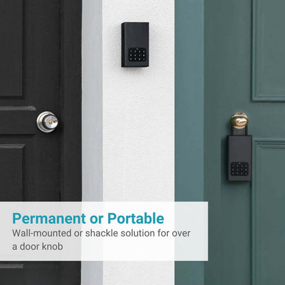 Nedis SmartLife Key Box | Key Safe | Bluetooth® | Outdoor | Key Lock | IPX5 | Black