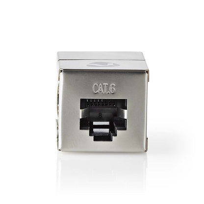 Nedis Network Coupler | CAT6 | Shielded | RJ45 Female | RJ45 Female | Straight | Metal | Box