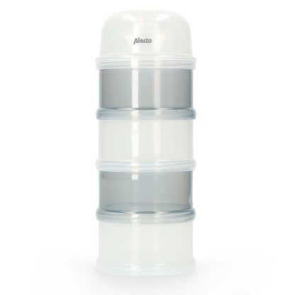 Baby Milk Powder Dispenser | 4 Layers 100ml Per Layer | Transparent / Grey