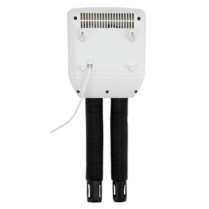 MELISSA Shoe dryer with two hoses for one pair of shoes or boots 250W White
