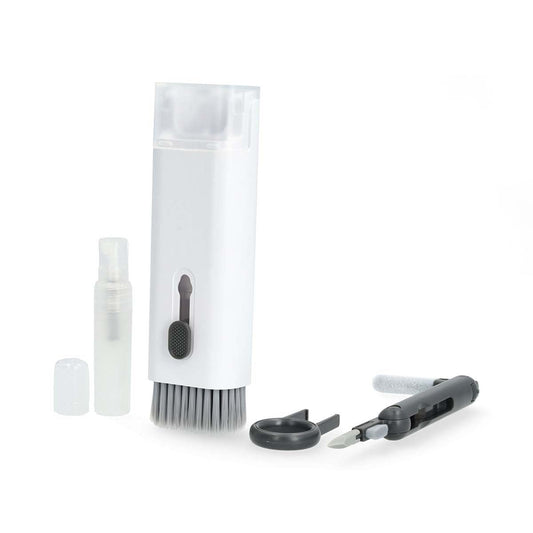 Nedis 7-in-1 Multifunctional Cleaning Kit | Spray | 5 ml | Keyboard / Mouse / Notebook / Smartphone / Tablet / Earphones | Wiper included