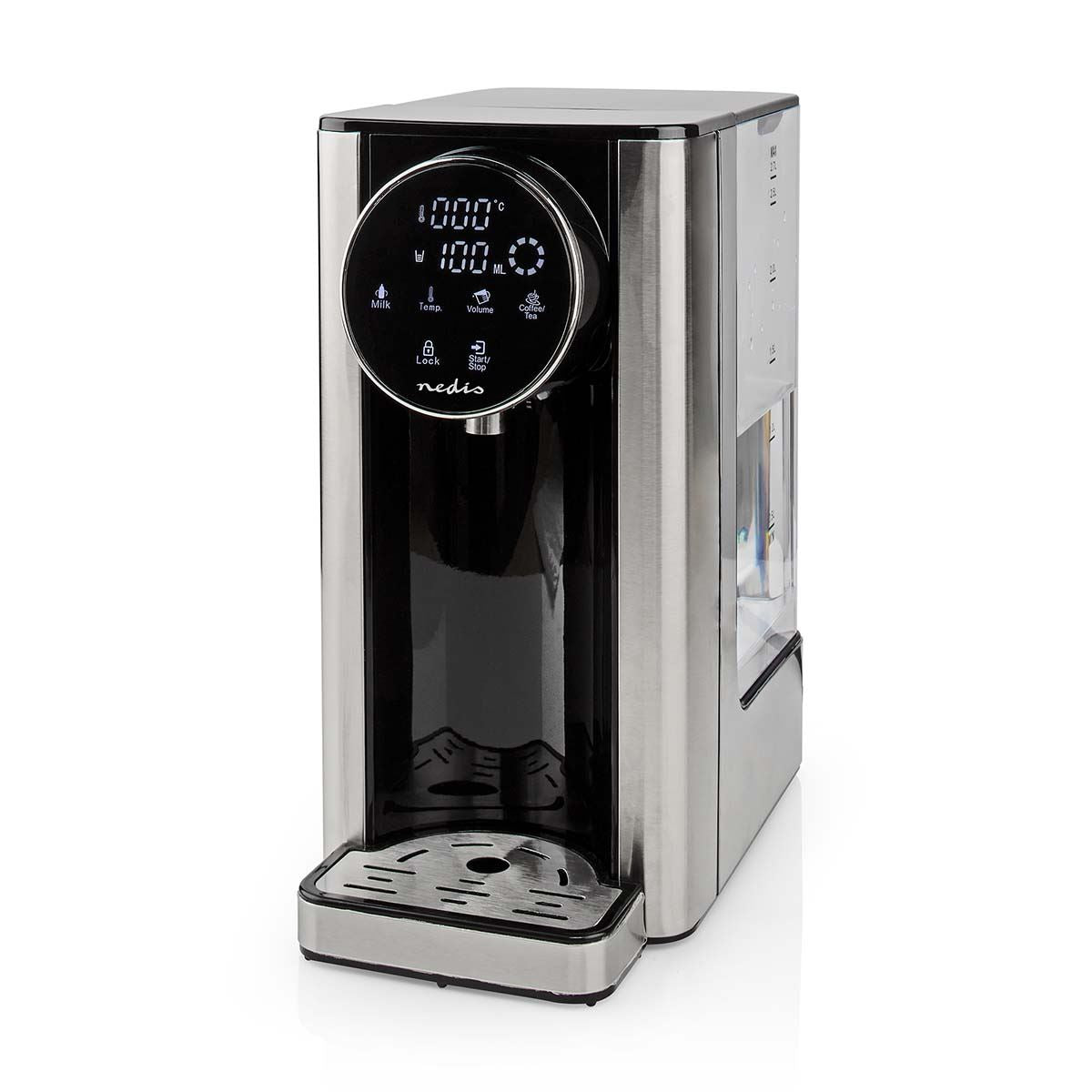 Nedis KAWD310FBK Hot Water Dispenser | 2600 W | 2.7 l | Aluminium / Black