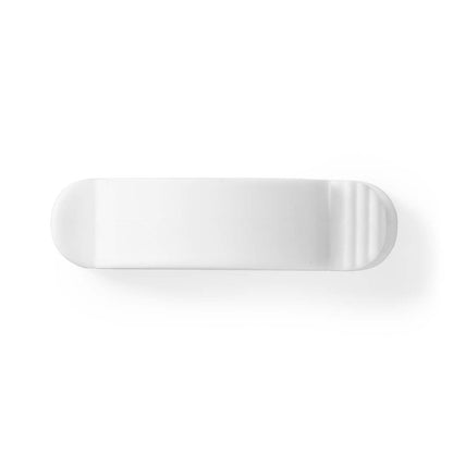 Nedis CMGC22033WT | Cable Management | Cable Clip | Locked | 3 pcs | Number of slots: 3 Slots | Maximum cable thickness: 7.5 mm | Polypropylene | White