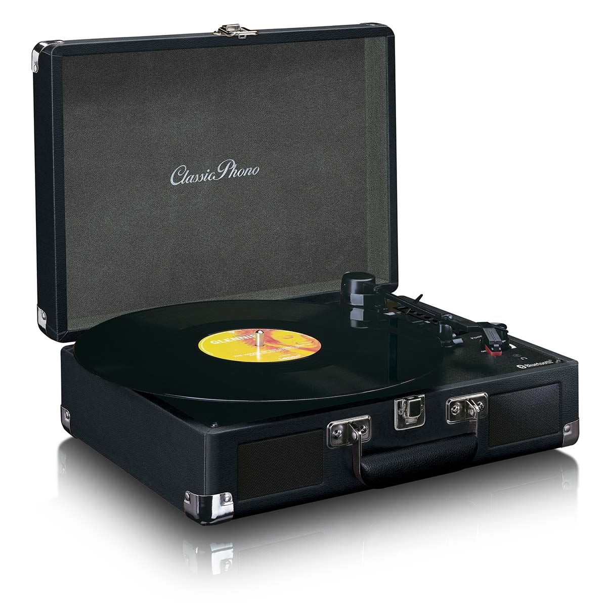 Lenco TT-115BK | Bluetooth® Turntable with built-in speakers Black
