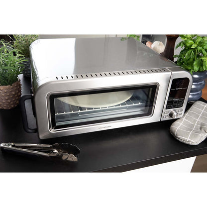 Gastronoma 18310019 | Air fryer / Pizza Oven |15 functions | 18L | Stainless Steel | 2000W