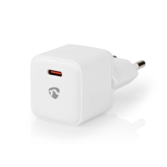 Nedis Wall Charger | Quick charge feature | 1.67 / 2.22 / 3.0 A | Number of outputs: 1 | USB-C™ | Automatic Voltage Selection | White