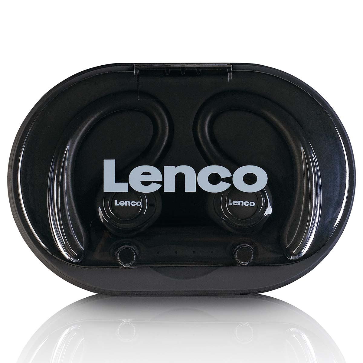 Lenco EPB-460BK | Sport IPX5 TWS Bluetooth® | Rechargable In-Ear Earphones | Black