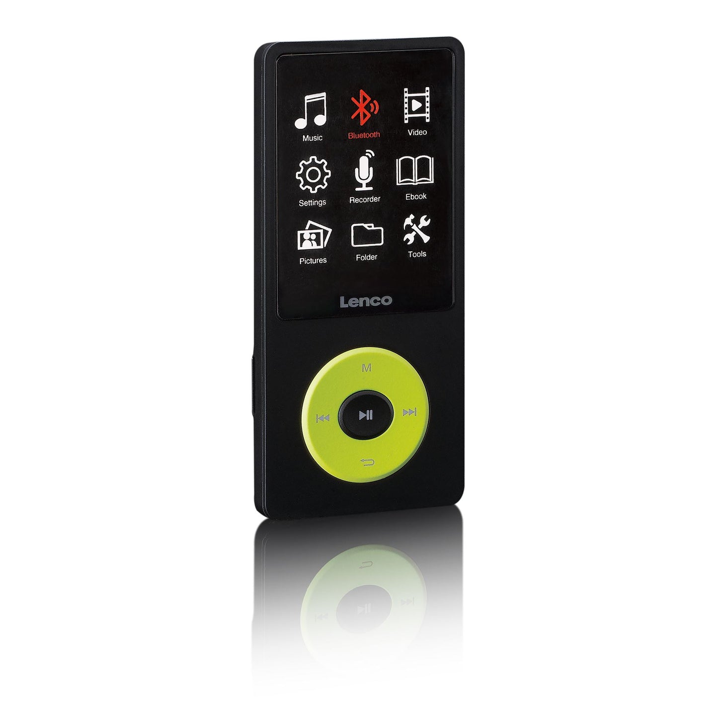 Lenco XEMIO-860GN | MP3/MP4 Player | Bluetooth® | 8GB | Micro SD Card Expansion | Green