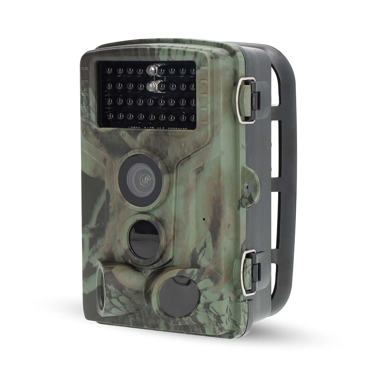 Nedis Wildlife Camera | 4K@10fps | 50 MPixel | 5 MPixel CMOS | IP65 | Black No-Glow IR | Night vision | Viewing angle: 60 ° | Motion sensor | Detection angle: 130 ° | Detection range: 20 m | Screen size: 2.4 " | LCD Screen | Brown / Green