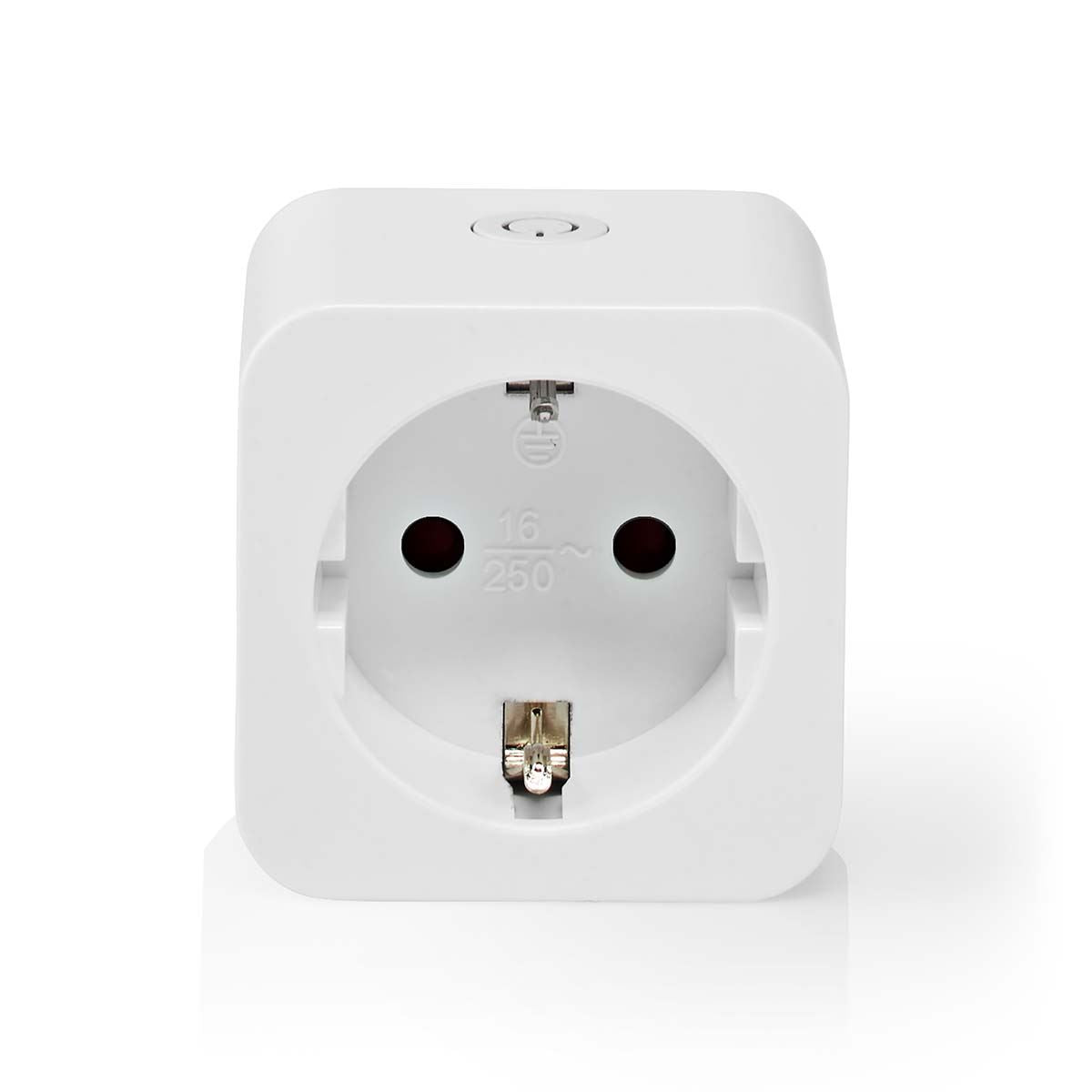 Nedis SmartLife Smart Plug | Wi-Fi | IP21 | Power meter | 3680 W | Type F (CEE 7/3) | 0 - 55 °C | Android™ / IOS | White | 1 pcs